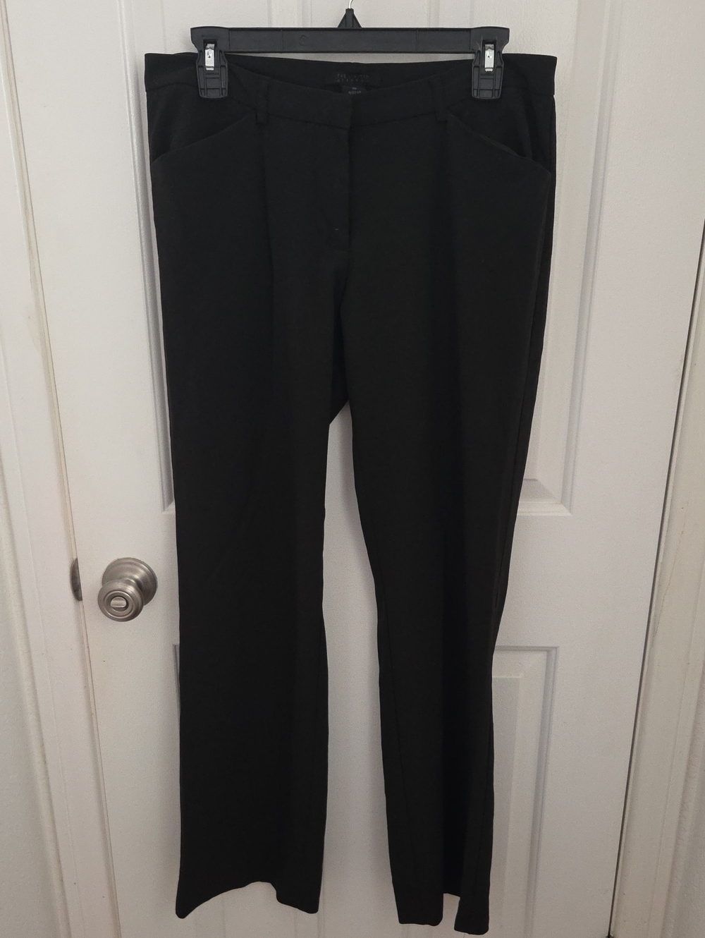 The Limited Stretch Classic Straight-Leg Black Women's Pants
